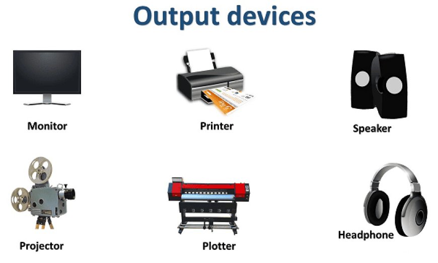 What are OUTPUT DEVICES?